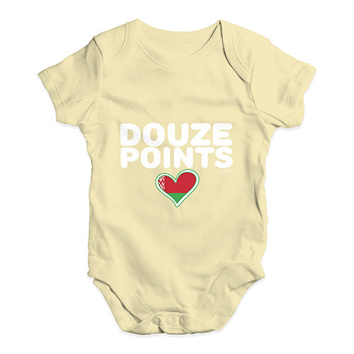 Douze Points Belarus Baby Unisex Baby Grow Bodysuit
