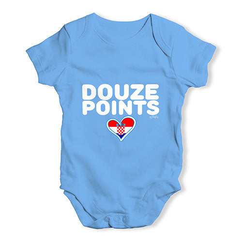 Douze Points Croatia Baby Unisex Baby Grow Bodysuit