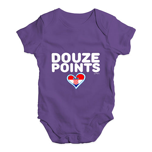 Douze Points Croatia Baby Unisex Baby Grow Bodysuit