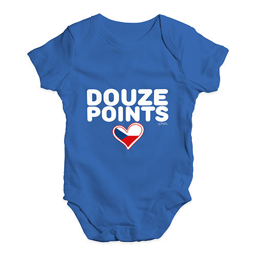 Douze Points Czech Republic Baby Unisex Baby Grow Bodysuit