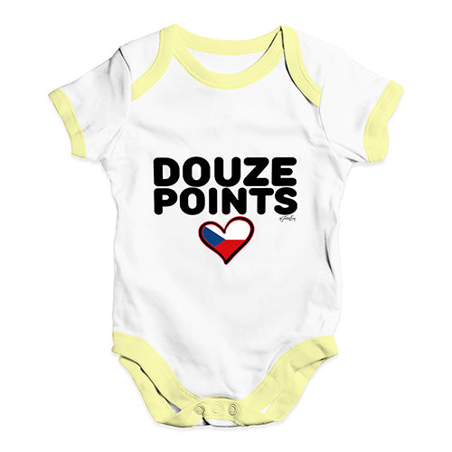 Douze Points Czech Republic Baby Unisex Baby Grow Bodysuit