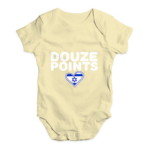 Douze Points Israel Baby Unisex Baby Grow Bodysuit