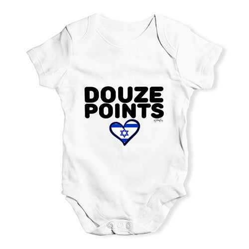 Douze Points Israel Baby Unisex Baby Grow Bodysuit
