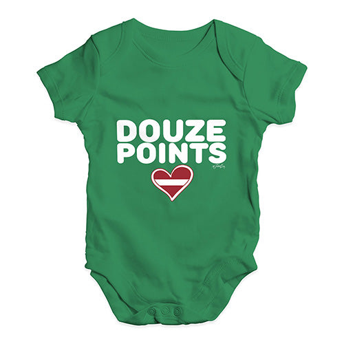 Douze Points Latvia Baby Unisex Baby Grow Bodysuit