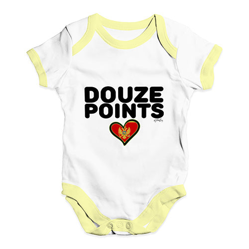 Douze Points Montenegro Baby Unisex Baby Grow Bodysuit