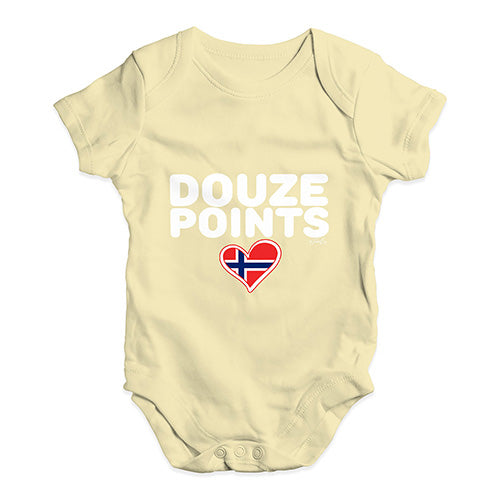 Douze Points Norway Baby Unisex Baby Grow Bodysuit