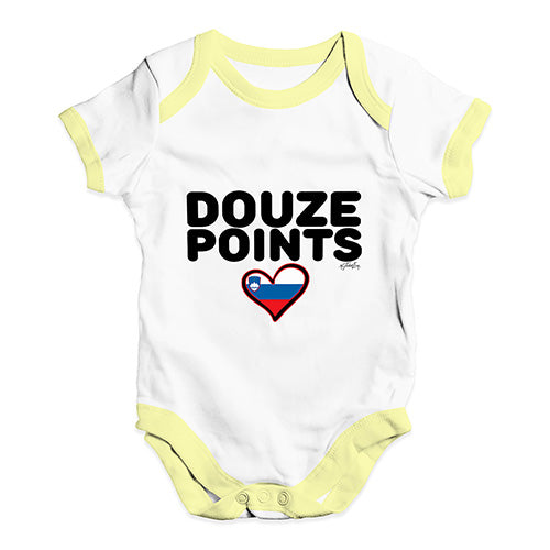 Douze Points Slovenia Baby Unisex Baby Grow Bodysuit