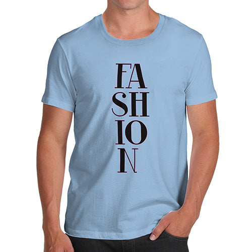Mens T-Shirt Funny Geek Nerd Hilarious Joke Fashion Typography Men's T-Shirt Large Sky Blue
