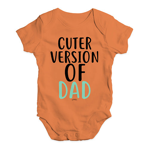 Cuter Version Of Dad Baby Unisex Baby Grow Bodysuit