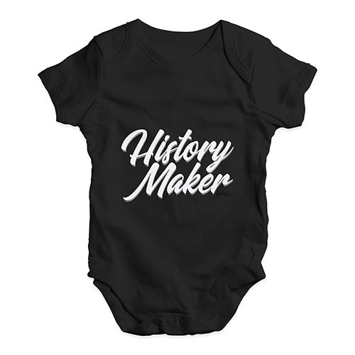History Maker Baby Unisex Baby Grow Bodysuit