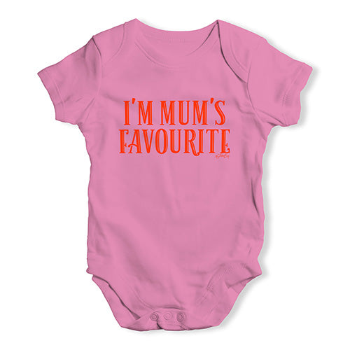 I'm Mum's Favourite Baby Unisex Baby Grow Bodysuit