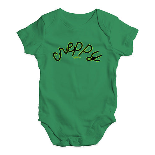 Bodysuit Baby Romper Creppy Creepy Baby Unisex Baby Grow Bodysuit 3 - 6 Months Green