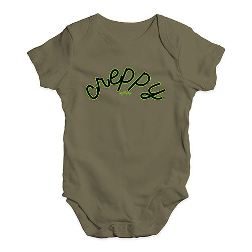 Baby Girl Clothes Creppy Creepy Baby Unisex Baby Grow Bodysuit 3 - 6 Months Khaki