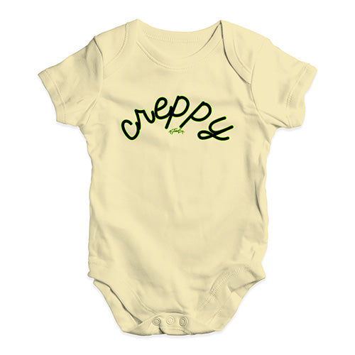 Bodysuit Baby Romper Creppy Creepy Baby Unisex Baby Grow Bodysuit 3 - 6 Months Lemon