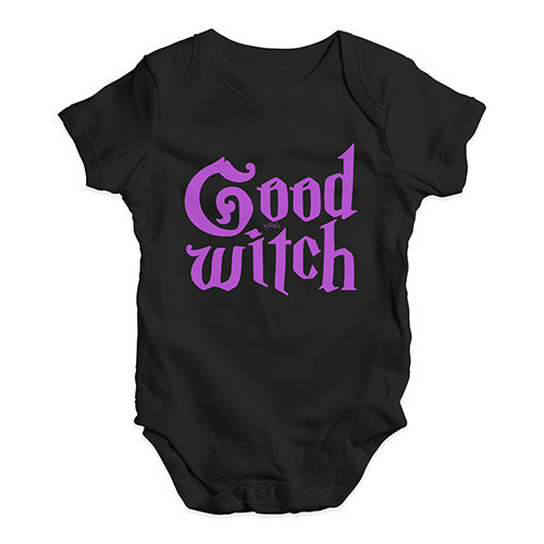 Bodysuit Baby Romper Good Witch Baby Unisex Baby Grow Bodysuit 6 - 12 Months Black