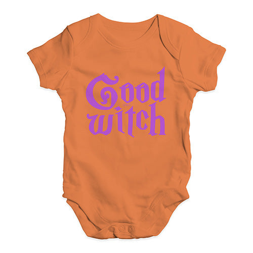 Funny Infant Baby Bodysuit Good Witch Baby Unisex Baby Grow Bodysuit 18 - 24 Months Orange