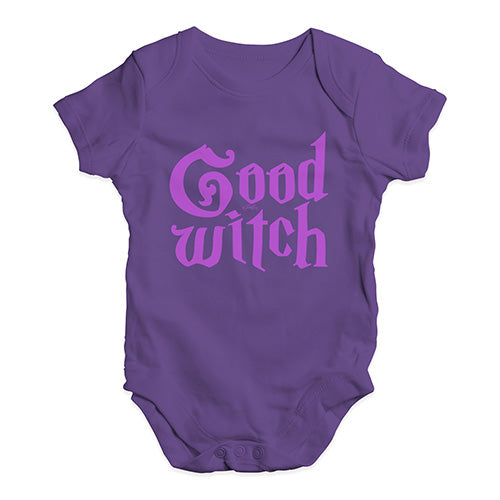 Baby Onesies Good Witch Baby Unisex Baby Grow Bodysuit 0 - 3 Months Plum
