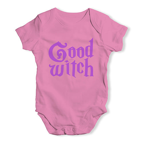 Cute Infant Bodysuit Good Witch Baby Unisex Baby Grow Bodysuit New Born Pink