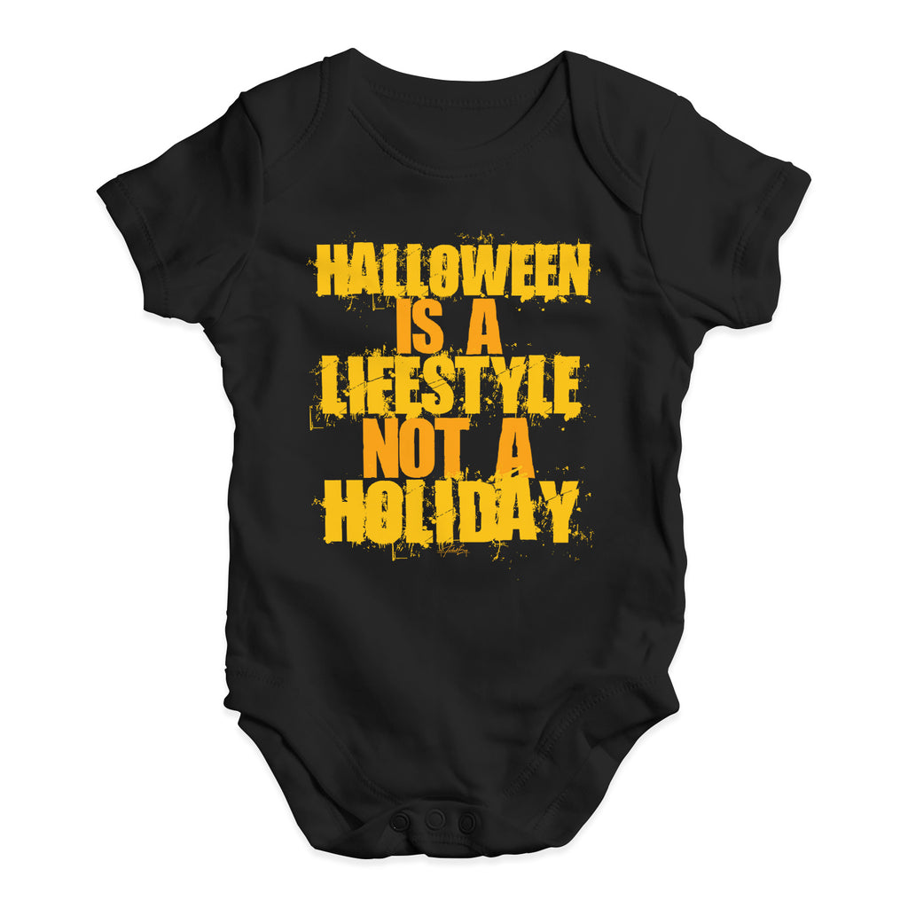 Baby Boy Clothes Halloween Is A Lifestyle Baby Unisex Baby Grow Bodysuit New Born Black