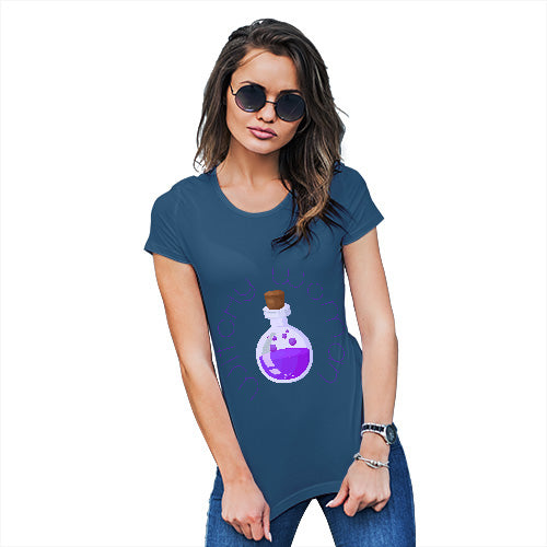 Funny T Shirts For Women Witchy Woman Women's T-Shirt Medium Royal Blue