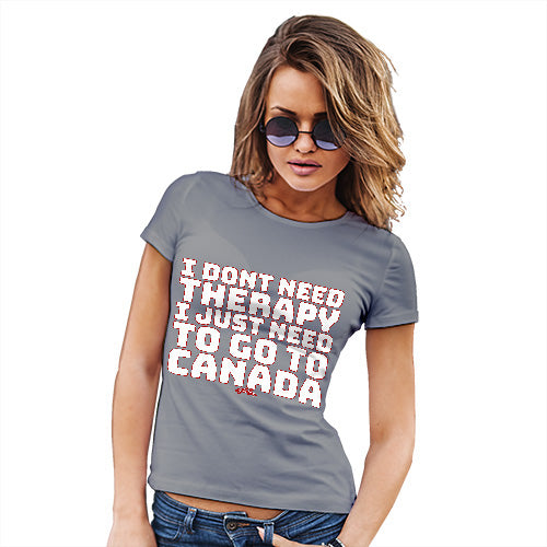 Novelty Gifts For Women I Don't Need Therapy Women's T-Shirt Small Light Grey