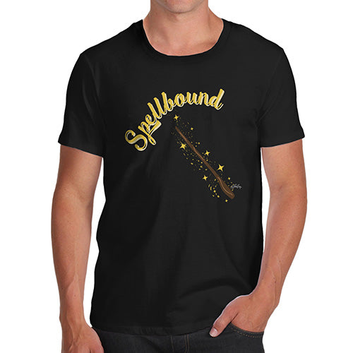 Funny T Shirts For Dad Spellbound Men's T-Shirt X-Large Black