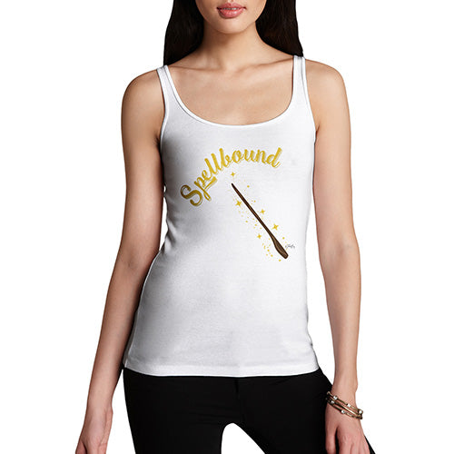 Funny Tank Tops For Women Spellbound Women's Tank Top X-Large White