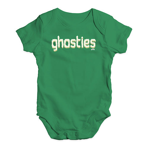 Funny Infant Baby Bodysuit Onesies Ghosties  Baby Unisex Baby Grow Bodysuit 18 - 24 Months Green