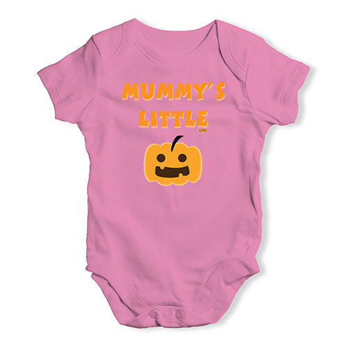 Baby Grow Baby Romper Mummy's Little Pumpkin Baby Unisex Baby Grow Bodysuit 18 - 24 Months Pink
