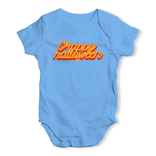 Funny Baby Bodysuits Crappy Halloween Baby Unisex Baby Grow Bodysuit 0 - 3 Months Blue