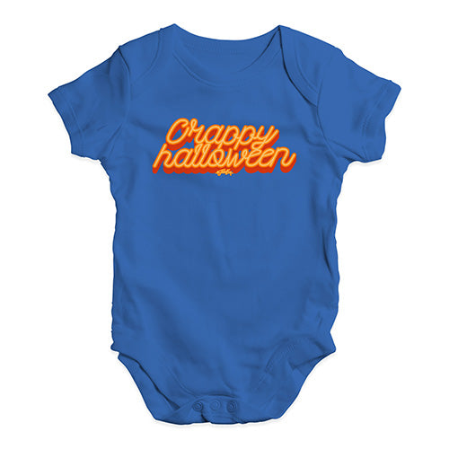 Baby Girl Clothes Crappy Halloween Baby Unisex Baby Grow Bodysuit 18 - 24 Months Royal Blue
