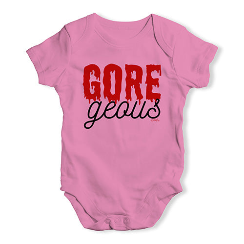 Baby Grow Baby Romper Gore-geous Baby Unisex Baby Grow Bodysuit 12 - 18 Months Pink