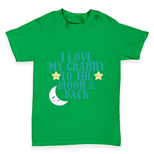I Love My Granny To The Moon Baby Toddler T-Shirt