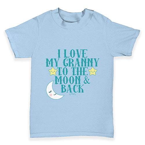 I Love My Granny To The Moon Baby Toddler T-Shirt