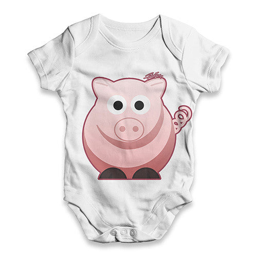 Pink Pig Baby Unisex ALL-OVER PRINT Baby Grow Bodysuit
