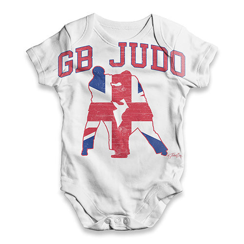 GB Judo Baby Unisex ALL-OVER PRINT Baby Grow Bodysuit