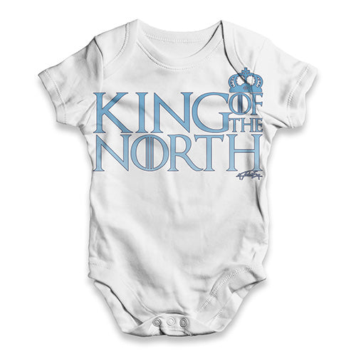 King Of The North Crown Baby Unisex ALL-OVER PRINT Baby Grow Bodysuit