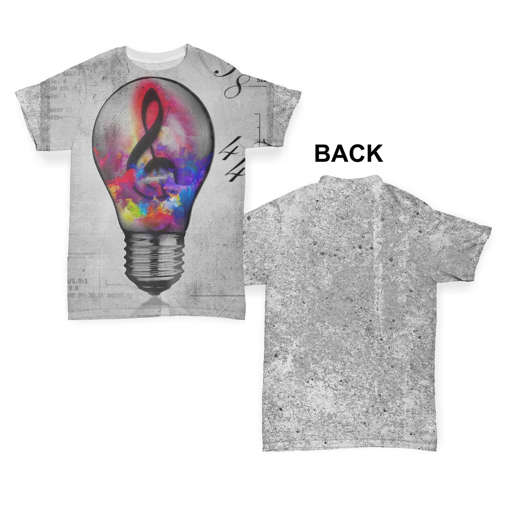 Musical Lightbulb Baby Toddler ALL-OVER PRINT Baby T-shirt