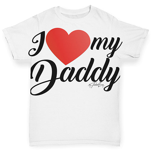 I Love My Daddy Baby Toddler ALL-OVER PRINT Baby T-shirt