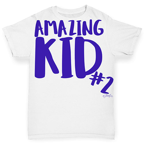 Amazing Kid Number 2 Baby Toddler ALL-OVER PRINT Baby T-shirt