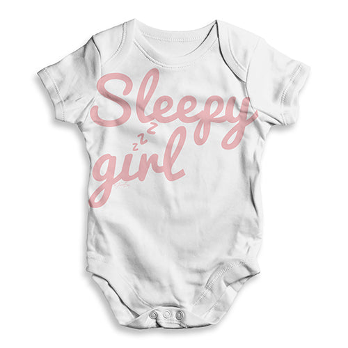 Sleepy Girl Baby Unisex ALL-OVER PRINT Baby Grow Bodysuit