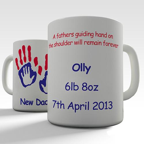 New Daddy Fathers Day Personalised Mug