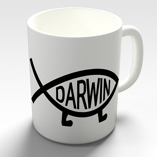 Darwin Evolution Novelty Mug