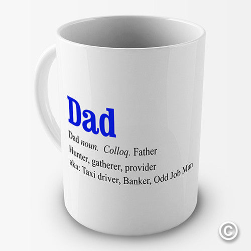 Definition Of Dad Novelty Mug