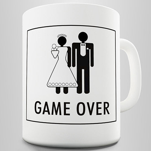 Game Over Wedding Funny Mug