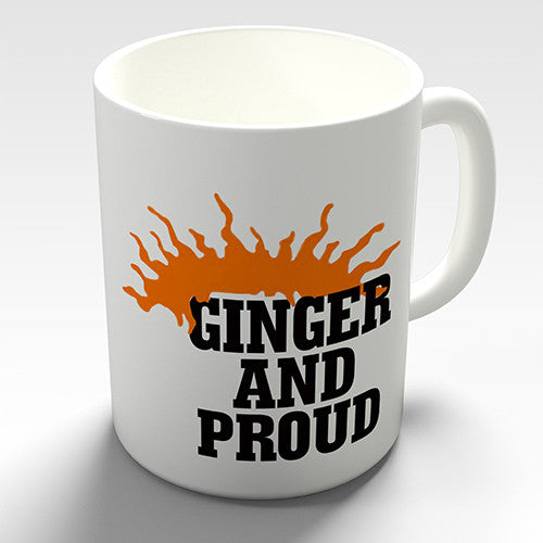 Ginger And Proud Novelty Mug