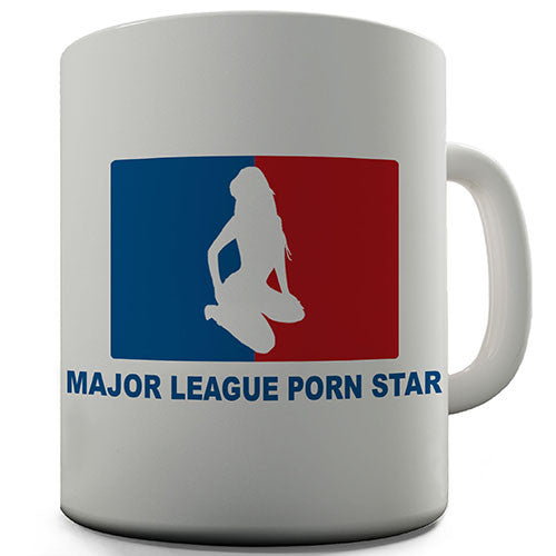 Major League Porn Star Novelty Mug