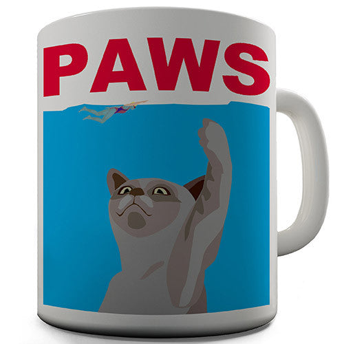 Paws Cat Novelty Mug