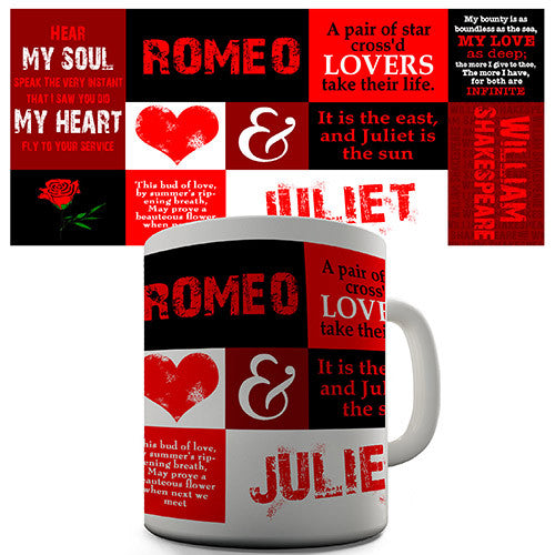 Romeo And Juliet Novelty Mug