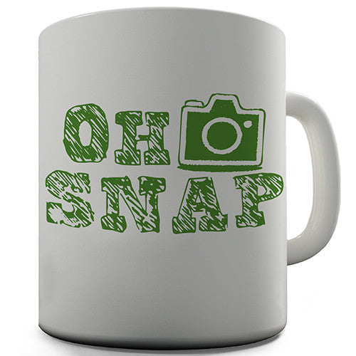 Oh Snap Camera Novelty Mug